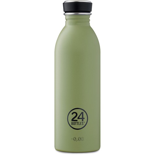 Vattenflaska, Vit / Grön - 24Bottles, Grön