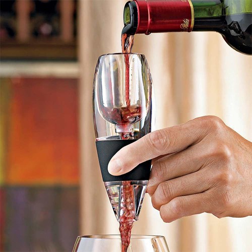 Wine decanter - vinluftare, Svart