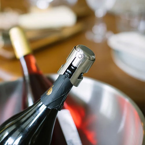 Champagneförslutare, Stål