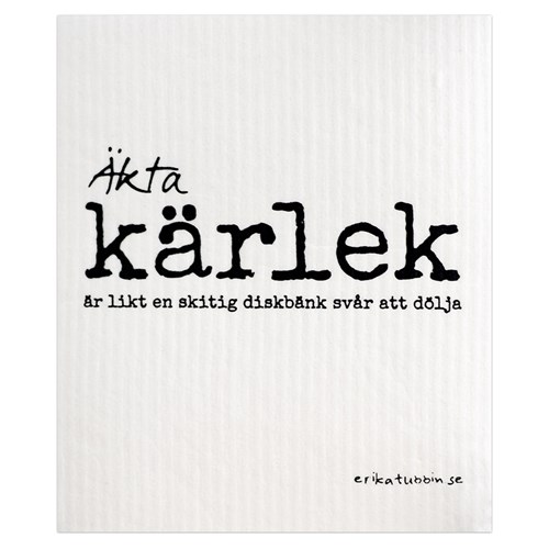 Disktrasa med rolig text - Kärlek / Sex, Kärlek