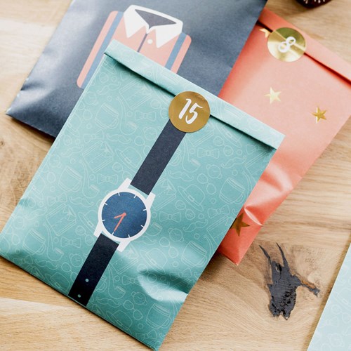 DIY Adventskalender - Till mannen i ditt liv, Blå