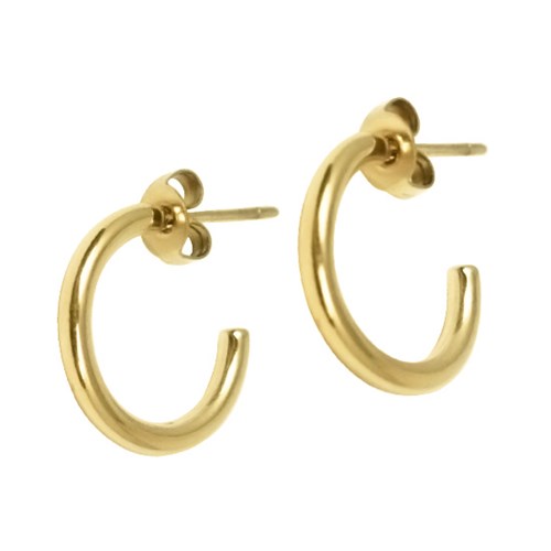 Edblad - Örhängen, Hoops Gold, Guld