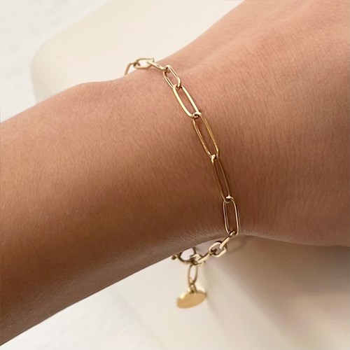 58:DAYS - Kedjearmband, Guld
