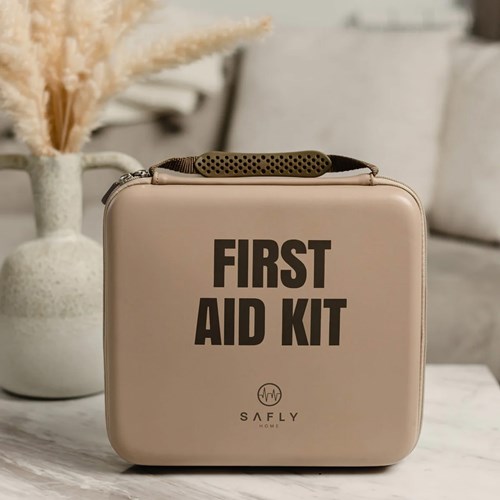 Förbandsväska - första hjälpen-kit, Beige, Beige