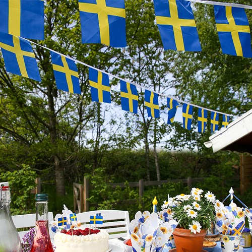 Girlang - Svenska flaggan