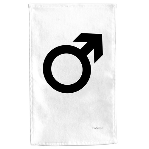 Handduk - symbol, Man, Han