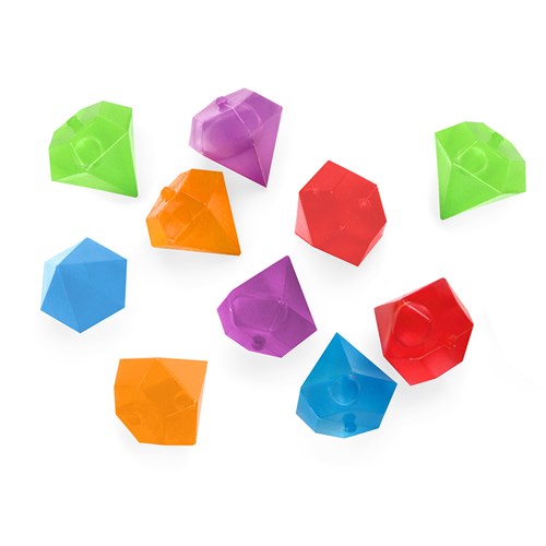 Iskuber av plast - Diamanter, Diamanter
