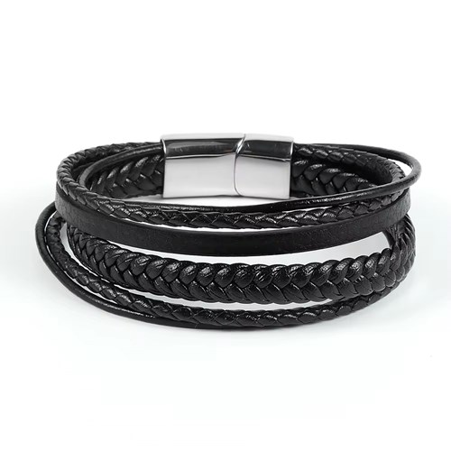 58:DAYS - Läderarmband, multi layer