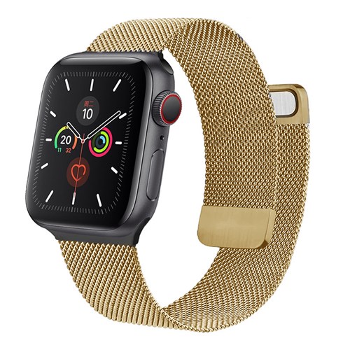 Magnetiskt metallarmband för Apple Watch, Guld, 38/40/41 mm