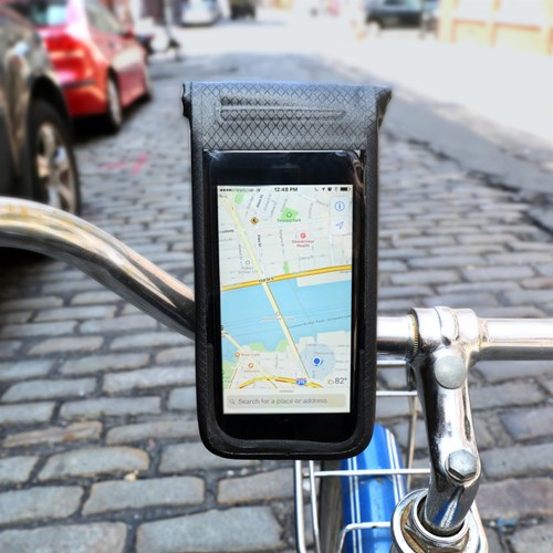 Mobilhållare till cykel, Svart