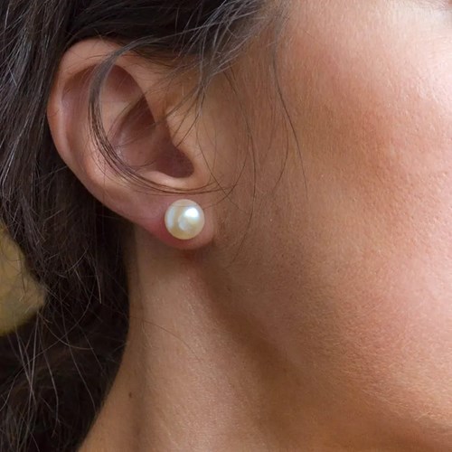 58:DAYS - Pärlörhängen, studs, Large