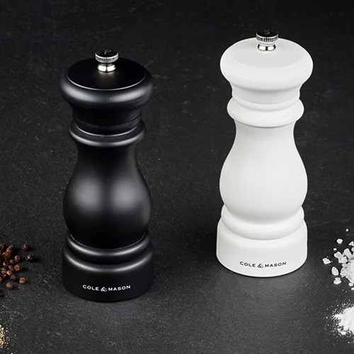Salt- och pepparkvarn, Svart / Vit