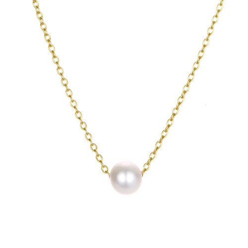 58:DAYS - Smycke med pärla, guld, Halsband