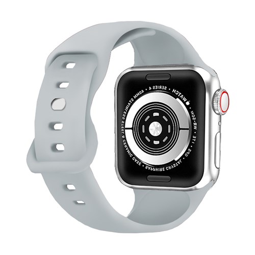 Silikonarmband till Apple Watch, grå, 38/40/41 mm