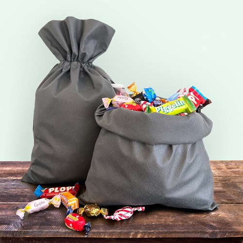 Presentpåse med godis, 1,5 kg, Grå