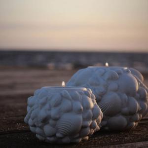 Seashell Ljushållare - Majas lyktor/ Barncancerfonden