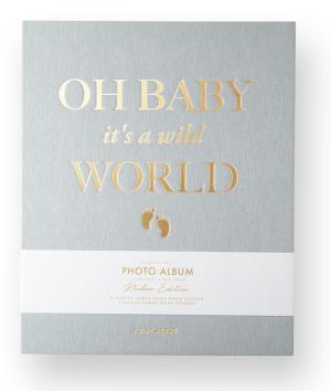 Fotoalbum Baby (grå)