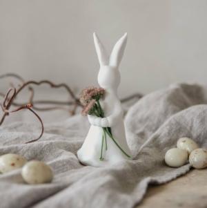 Bunny holding (Kanin som kan hålla blommor) - Majas lyktor/ Barncancerfonden