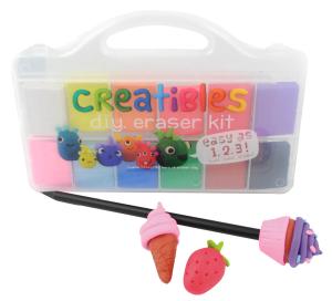Creatibles DIY Erasers kit (gör egna suddgummin) - Ooly