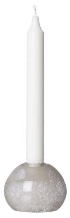 Glasljusstake rund