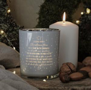 Ljuslykta Lessons from a Christmas Tree- Majas lyktor/ Barncancerfonden