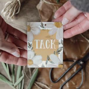Kort "Tack"