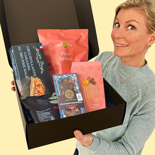 Finsmakarlåda - Presentlåda med delikatesser