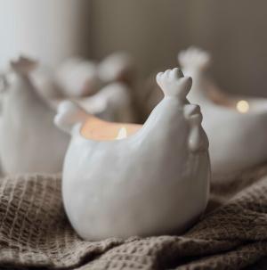 Easter Hen (påskhöna) ljuslykta - Majas lyktor/ Barncancerfonden